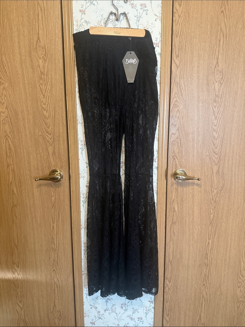 Killstar Hearfelt Mercy Flare Pants